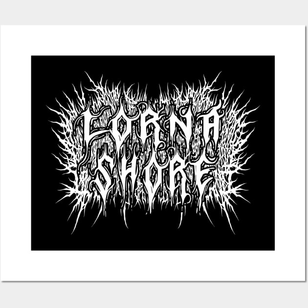 Lorna Shore Death Metal Wall Art by SAMBOKOPLAX PROJECT